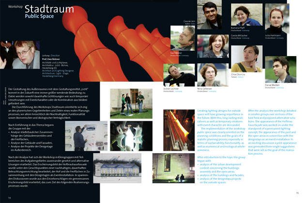 Workshop Stadtraum