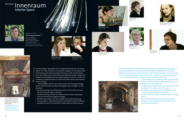 Workshop Innenraum